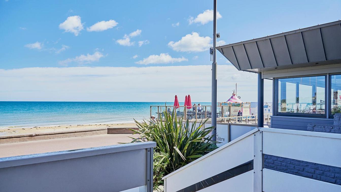 La Cremaillere Hotel-Restaurant Courseulles-sur-Mer Exterior foto